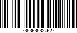 Código de barras (EAN, GTIN, SKU, ISBN): '7893689634627'