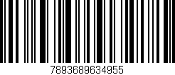 Código de barras (EAN, GTIN, SKU, ISBN): '7893689634955'