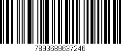 Código de barras (EAN, GTIN, SKU, ISBN): '7893689637246'