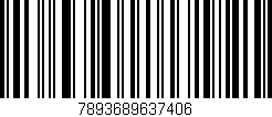 Código de barras (EAN, GTIN, SKU, ISBN): '7893689637406'