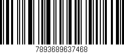 Código de barras (EAN, GTIN, SKU, ISBN): '7893689637468'