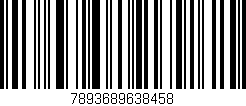 Código de barras (EAN, GTIN, SKU, ISBN): '7893689638458'