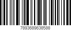 Código de barras (EAN, GTIN, SKU, ISBN): '7893689638588'