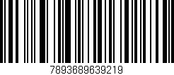 Código de barras (EAN, GTIN, SKU, ISBN): '7893689639219'