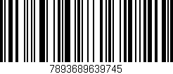 Código de barras (EAN, GTIN, SKU, ISBN): '7893689639745'