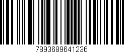 Código de barras (EAN, GTIN, SKU, ISBN): '7893689641236'
