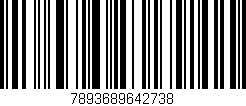 Código de barras (EAN, GTIN, SKU, ISBN): '7893689642738'