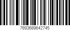 Código de barras (EAN, GTIN, SKU, ISBN): '7893689642745'