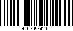 Código de barras (EAN, GTIN, SKU, ISBN): '7893689642837'