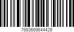 Código de barras (EAN, GTIN, SKU, ISBN): '7893689644428'