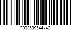 Código de barras (EAN, GTIN, SKU, ISBN): '7893689644442'