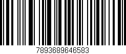 Código de barras (EAN, GTIN, SKU, ISBN): '7893689646583'