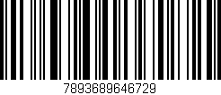 Código de barras (EAN, GTIN, SKU, ISBN): '7893689646729'