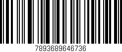 Código de barras (EAN, GTIN, SKU, ISBN): '7893689646736'