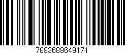 Código de barras (EAN, GTIN, SKU, ISBN): '7893689649171'