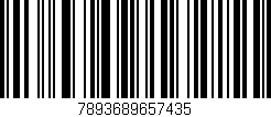 Código de barras (EAN, GTIN, SKU, ISBN): '7893689657435'