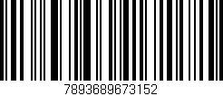 Código de barras (EAN, GTIN, SKU, ISBN): '7893689673152'