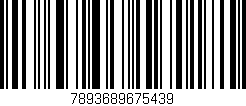Código de barras (EAN, GTIN, SKU, ISBN): '7893689675439'
