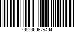 Código de barras (EAN, GTIN, SKU, ISBN): '7893689675484'