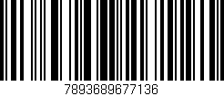 Código de barras (EAN, GTIN, SKU, ISBN): '7893689677136'