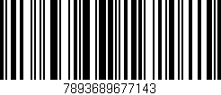 Código de barras (EAN, GTIN, SKU, ISBN): '7893689677143'