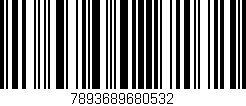 Código de barras (EAN, GTIN, SKU, ISBN): '7893689680532'