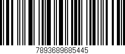 Código de barras (EAN, GTIN, SKU, ISBN): '7893689685445'