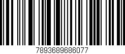 Código de barras (EAN, GTIN, SKU, ISBN): '7893689686077'