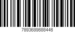 Código de barras (EAN, GTIN, SKU, ISBN): '7893689688446'