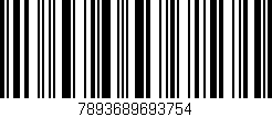 Código de barras (EAN, GTIN, SKU, ISBN): '7893689693754'