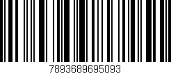 Código de barras (EAN, GTIN, SKU, ISBN): '7893689695093'