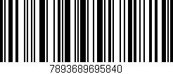 Código de barras (EAN, GTIN, SKU, ISBN): '7893689695840'