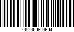 Código de barras (EAN, GTIN, SKU, ISBN): '7893689696694'