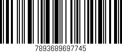 Código de barras (EAN, GTIN, SKU, ISBN): '7893689697745'