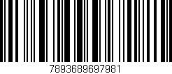 Código de barras (EAN, GTIN, SKU, ISBN): '7893689697981'