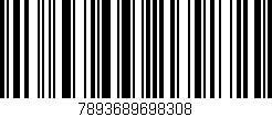 Código de barras (EAN, GTIN, SKU, ISBN): '7893689698308'