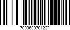 Código de barras (EAN, GTIN, SKU, ISBN): '7893689701237'