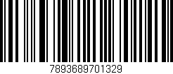 Código de barras (EAN, GTIN, SKU, ISBN): '7893689701329'