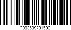 Código de barras (EAN, GTIN, SKU, ISBN): '7893689701503'