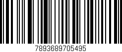 Código de barras (EAN, GTIN, SKU, ISBN): '7893689705495'