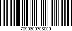 Código de barras (EAN, GTIN, SKU, ISBN): '7893689706089'