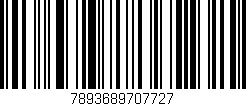 Código de barras (EAN, GTIN, SKU, ISBN): '7893689707727'