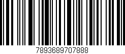 Código de barras (EAN, GTIN, SKU, ISBN): '7893689707888'