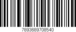 Código de barras (EAN, GTIN, SKU, ISBN): '7893689708540'