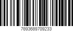 Código de barras (EAN, GTIN, SKU, ISBN): '7893689709233'
