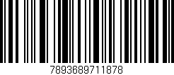 Código de barras (EAN, GTIN, SKU, ISBN): '7893689711878'