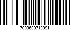 Código de barras (EAN, GTIN, SKU, ISBN): '7893689713391'