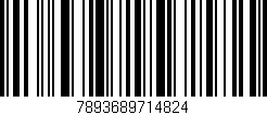 Código de barras (EAN, GTIN, SKU, ISBN): '7893689714824'