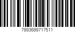 Código de barras (EAN, GTIN, SKU, ISBN): '7893689717511'