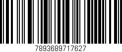 Código de barras (EAN, GTIN, SKU, ISBN): '7893689717627'